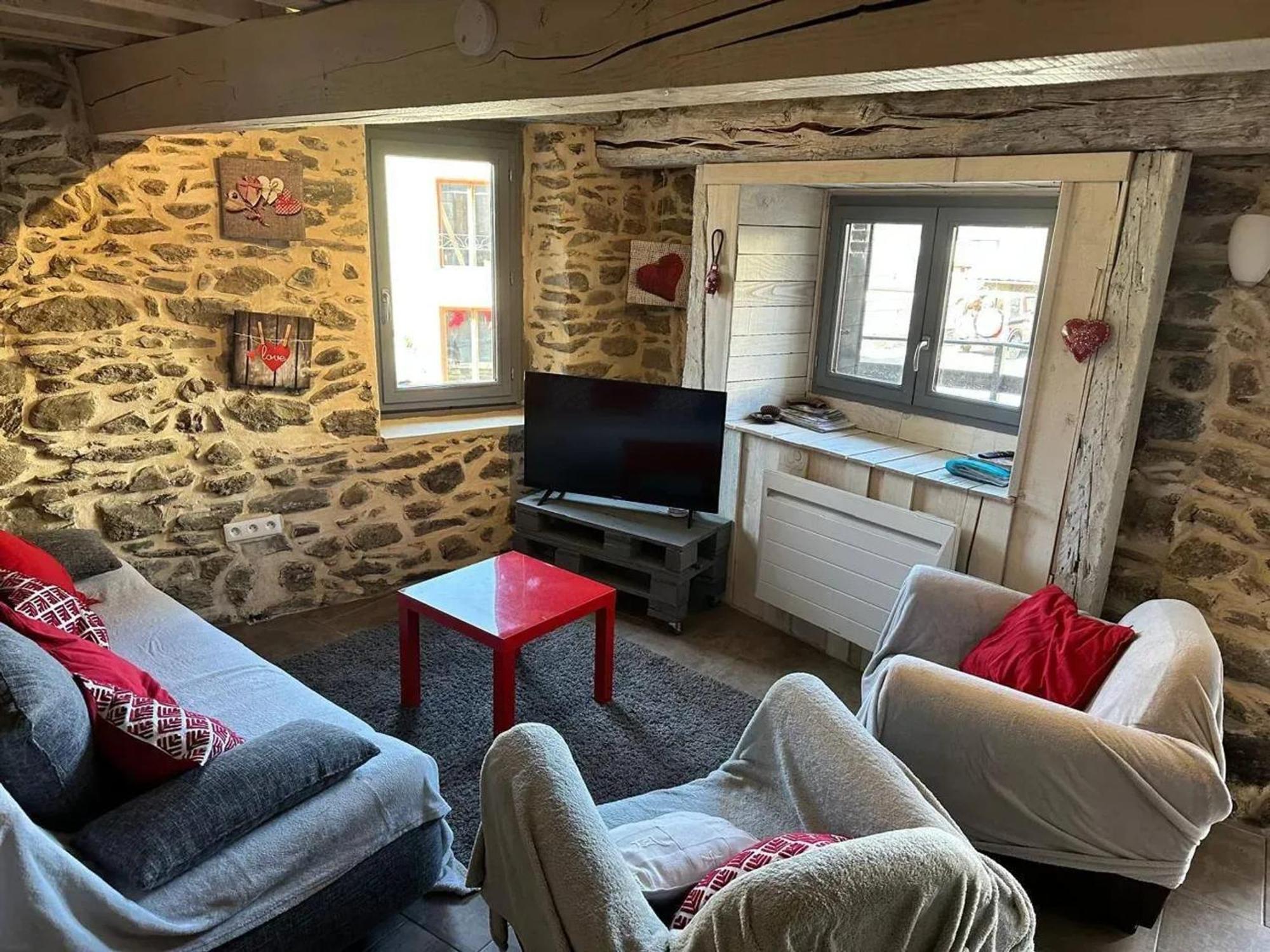 Chalet Confortable A Ascou Avec Vue Sur La Montagne Экстерьер фото